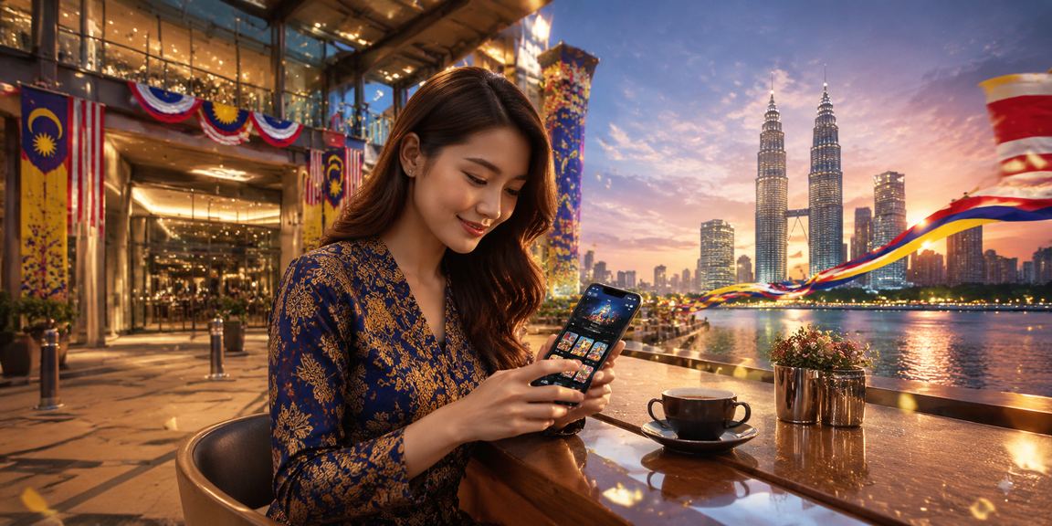 Pemain mengakses taruhan badminton pv18 melalui telefon mudah alih di Kuala Lumpur